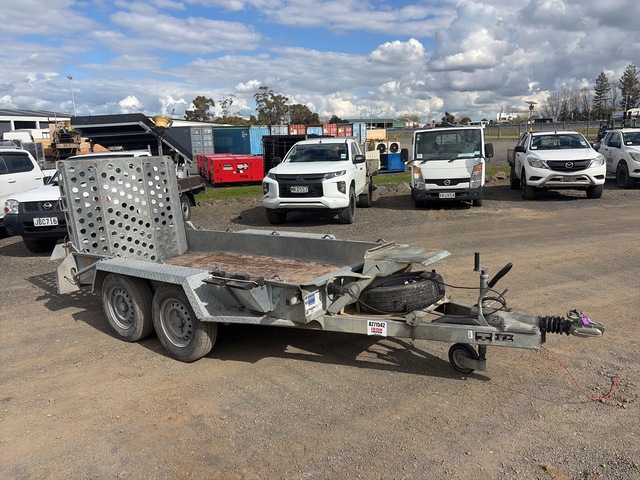 2019 Ifor Williams 2.8 m T/A Utility Trailer