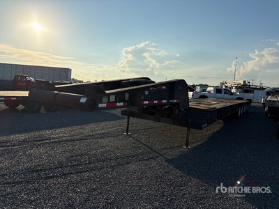 2004 Holden HMD60 58 ft 5 axle Lowboy Oilfield Trailer