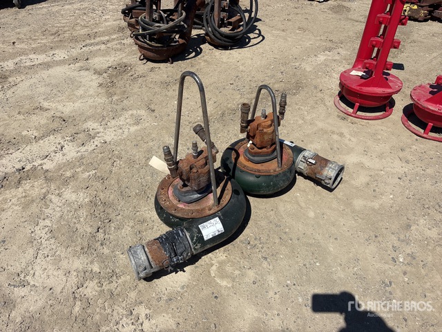 Quantity of (2) Mud Puppy Lift Pumps to fit Shakers