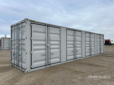 2026 40 ft High Cube Multi-Door Contenedor de almacenamiento