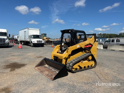 2017 Cat 259D Chargeuse sur rails compacte