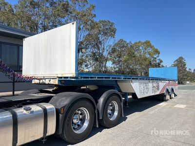 1988 AFM Bogie/A Flatbed Trailer