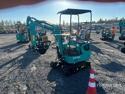 2026 CFG KV16R Mini Excavator (Unused)