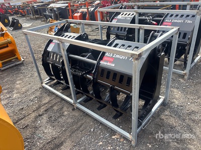 2026 LYALS ZMQ01 72 in Skeleton Skid Steer Grapple (Unused)