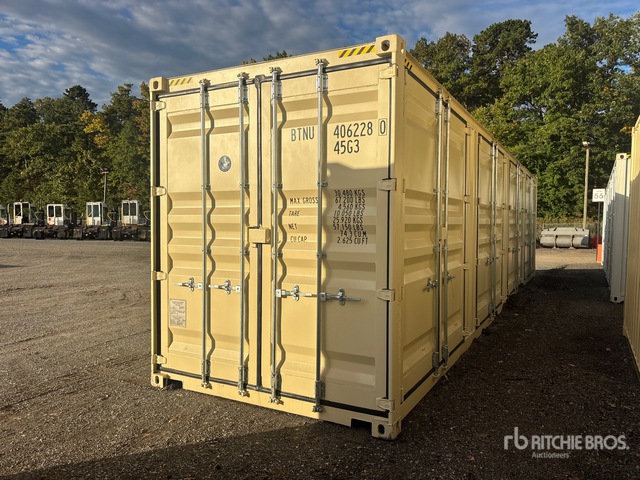 40ft Container With Rack 2026 40 ft High Cube Multi-Door Storage Container for Sale in MD