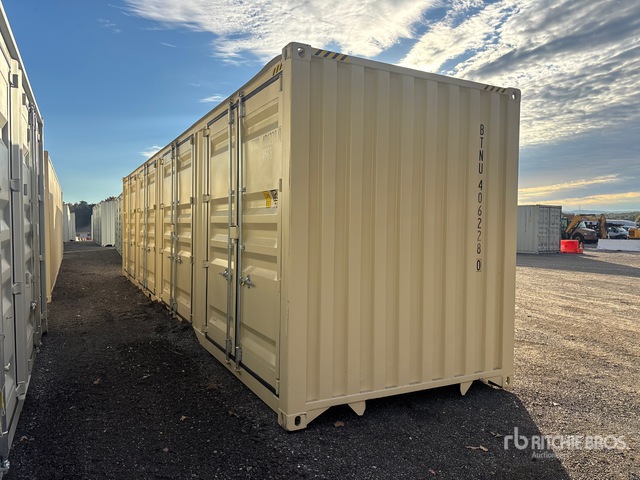 40ft Container With Rack 2026 40 ft High Cube Multi-Door Storage Container for Sale in MD