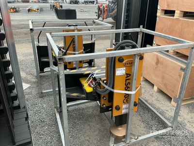 2026 LYALS ALS680 Skid Steer Post Driver (Unused)
