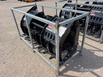2026 LYALS ZMQ01 72 in Skid Steer Root Rake (Unused)