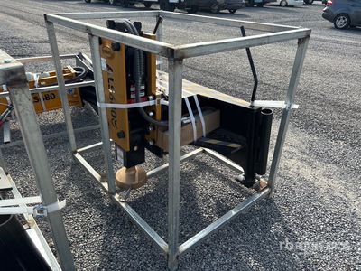2026 LYALS ALS680 Skid Steer Post Driver (Unused)