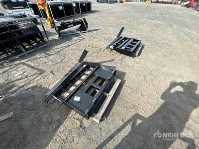 Quantity of (2) 2026 LYALS ALSF48 Skid Steer Forks (Unused)