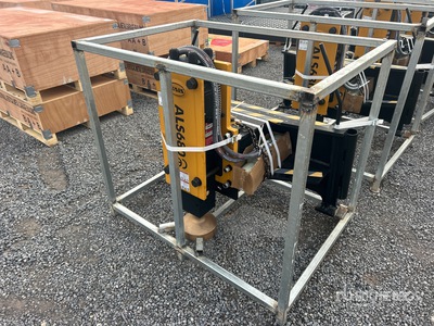 2026 LYALS ALS680 Skid Steer Post Driver (Unused)