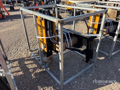 2026 LYALS ALS680 Skid Steer Post Driver (Unused)