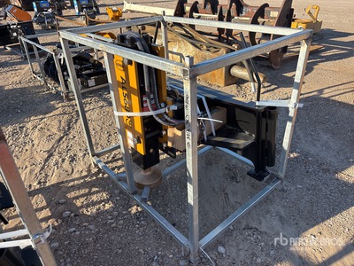 2026 LYALS ALS680 Skid Steer Post Driver (Unused)