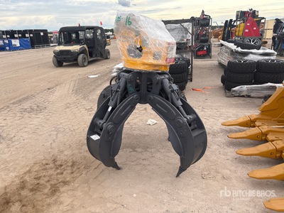2026 LYALS ALSEOG08 orange grapple Excavator Grapple (Unused)