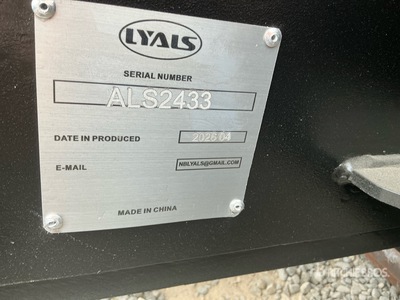2026 LYALS ALSSB single bucket Skid Steer Bucket (Unused)