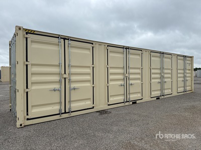 2026 40 ft High Cube Multi-Door حاويات تخزين
