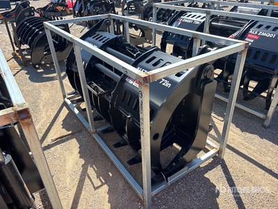 2026 LYALS ZMQ01 72 in Skid Steer Root Rake (Unused)