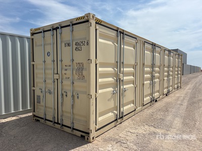 2026 40 ft High Cube Multi-Door Contenedor de almacenamiento