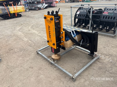 2026 LYALS ALS680 Skid Steer Post Driver (Unused)