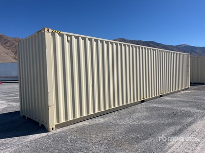 2026 40 ft High Cube Contenedor de almacenamiento