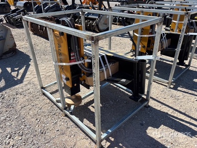 2026 LYALS ALS680 Skid Steer Post Driver (Unused)