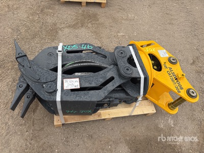 2026 LYALS ALSEWG60 16 in Wood Grapple Pinza per escavatore - Fits Cat 307/308 (Unused)