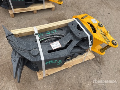 2026 LYALS ALSEWG60 16 in Wood Grapple Pinza per escavatore - Fits Cat 307/308 (Unused)