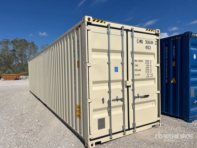 40ft Container With Rack 2026 40 ft High Cube Multi-Door Storage Container for Sale in TX