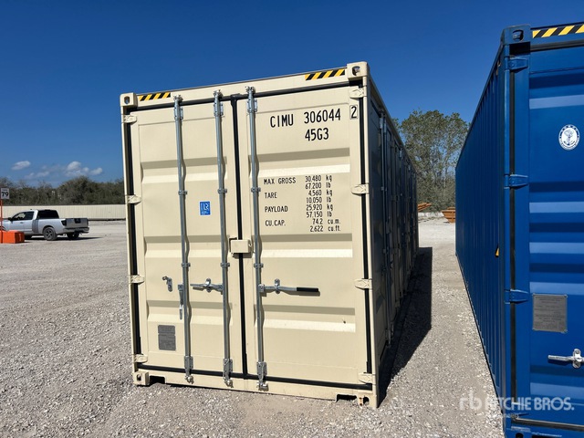 40ft Container With Rack 2026 40 ft High Cube Multi-Door Storage Container for Sale in TX
