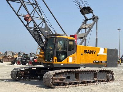 2014 Sany SC550E 55 ton Lattice-Boom Crawler Crane