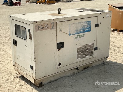 Jet JP20 20 kVA Skid-Mounted Generador