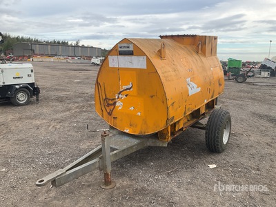 2012 Western 440A 2000 L Trailer Mounted Steel Diesel Fuel Tank
