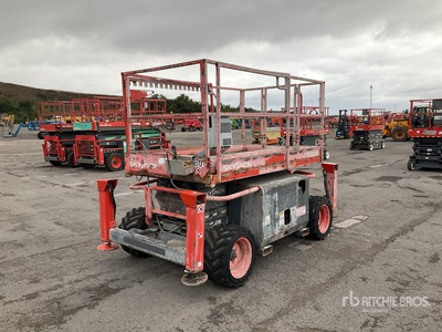 2019 Skyjack SJ6826 RT 4x4 Diesel Scissor Lift