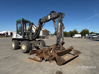 2014 Mecalac 12MTX Pelle Sur Pneus Escavatore gommato