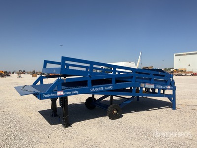 2026 Massepoids TP-MD-02F 8T folding mobile hydraulic loading ramp (Unused)