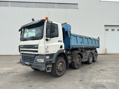 DAF CF85.410 8x4 Tri/A Camión dumper