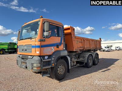 2006 MAN TGA26.350 6x4 Camion à benne basculante D/E (Inoperable)