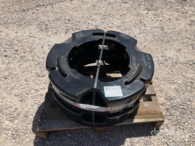 Quantity of (2) 2026 Massepoids COC RC 227 Wheel counterweight Varios equipamientos de agricultura (Unused)