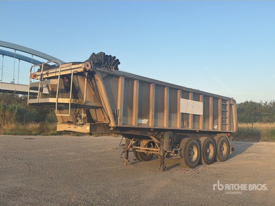 2007 Benalu C34CSB01 7200 mm Tri/A Semi-Remorque 3 Essieux Przyczepa wywrotka