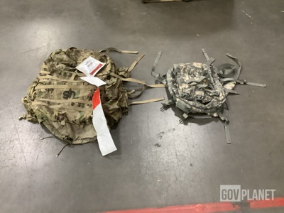 (8) Large Field Pack Sets, (12) Assault Packs & (29) Wet Weather Poncho Liners