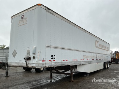 2007 Great Dane 7411 TP-SA 53 ft x 102 in T/A Van Trailer