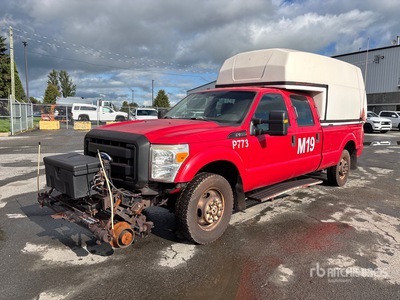 2011 Ford F-350 XL 4x4 Crew Cab Hi-Rail Pickup