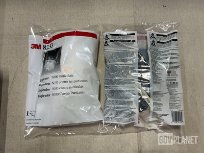 (44) Boxes of 3M 8233 N100 Particulate Respirators