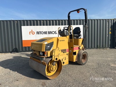 2008 Cat CC24 Compacteur Vibrant Monocylindre Gladde trommelpers