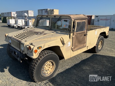 1997 AM General M1097A2 HMMWV 2 Door Soft Top w/Truck Body
