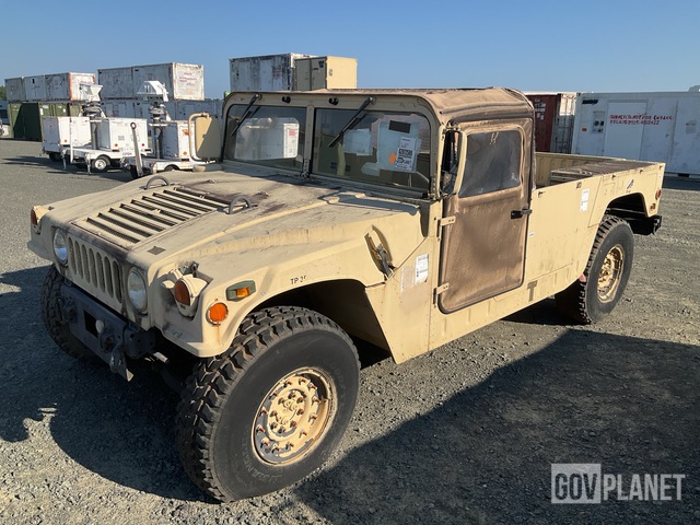 1997 AM General M1097A2 HMMWV 2 Door Soft Top w/Truck Body