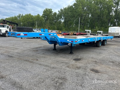 1991 BVG60 32 ft T/A Gooseneck Przyczepa płaska