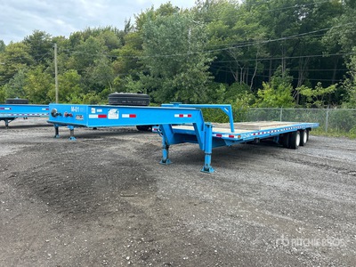 1992 Artis 32 ft T/A Gooseneck Przyczepa płaska