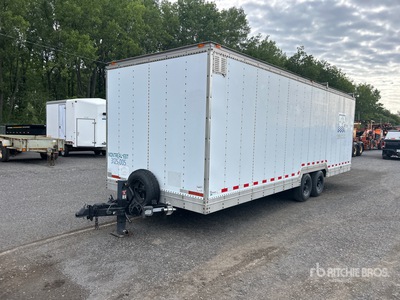 1991 Domes 24 ft T/A Remolque Cerrado