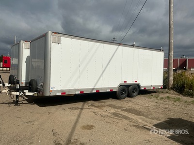 1994 Custom Built 24 ft T/A Remorque fermée